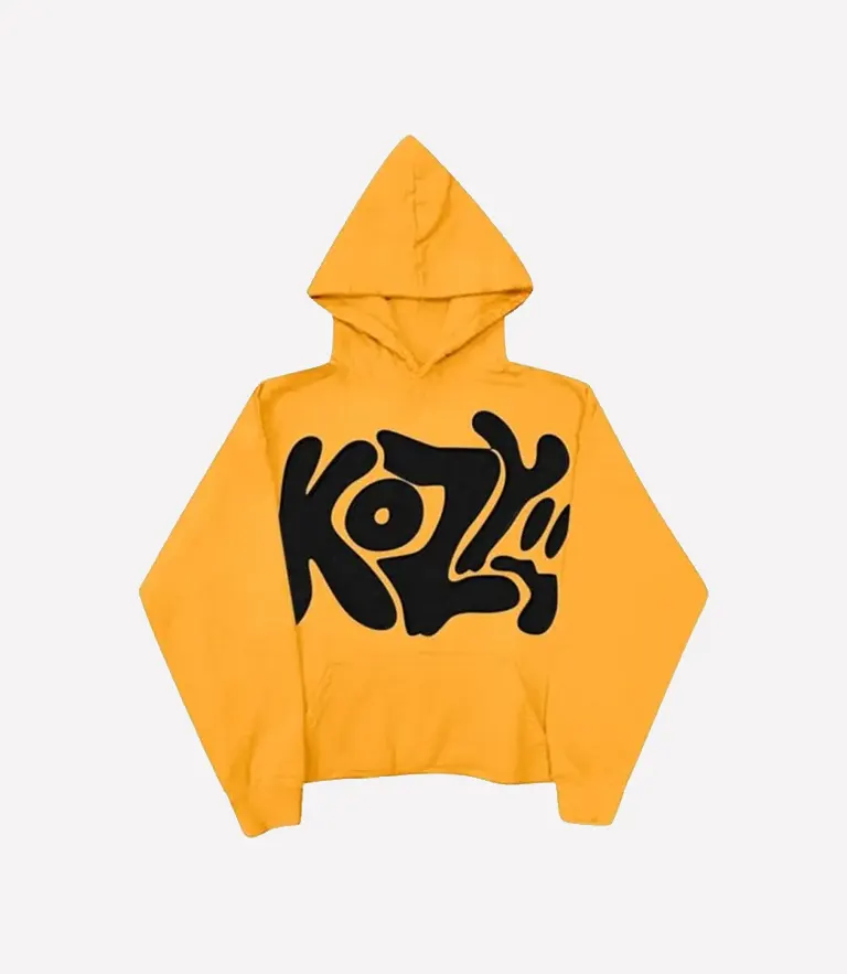 Kozy Y2K Hoodie Yellow Kozy Y2K Hoodie Yellow