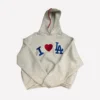 Madhappy x Dodgers I Love La Hoodie Grey