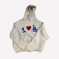 Madhappy x Dodgers I Love La Hoodie Grey