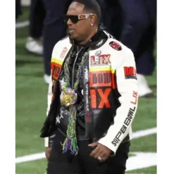 Master P Super Bowl LIX Leather Jacket