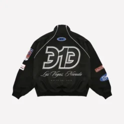 Black UFC 313 Asphalt Full-Zip Jacket