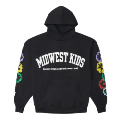 Midwest Kids Graphic Black Hoodie