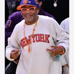 Spike Lee New York Knicks Grey Sweatshirt