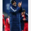 Nuno Espirito Santo Blue Puffer Long Coat