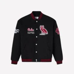 OVO South Carolina Gamecocks Black Varsity Jacket