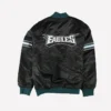 Philadelphia Eagles Track Black Jacket