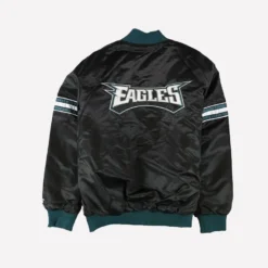 Philadelphia Eagles Track Black Jacket