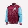 Philadelphia Phillies Satin Varsity Jacket