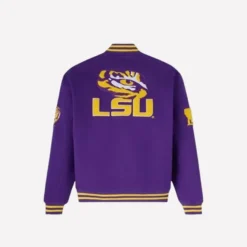 OVO LSU Tigers Varsity Jacket in Purple