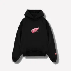 SANA Detroit RED WINGS Black Hoodie