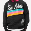 San Antonio Spurs Black Bomber Jacket
