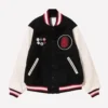 Stussy Bape Black Varsity Jacket