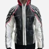 Video Game Tekken 8 Jin Kazama Black Leather Jacket