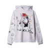 The Voice S27 Team Adam White Printed Hoodie