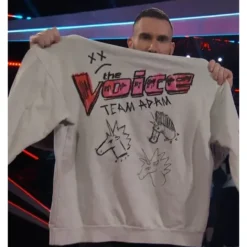 The Voice S27 Team Adam Hoodie White