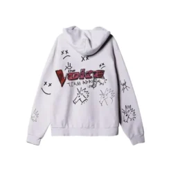 The Voice S27 Team Adam Printed Hoodie