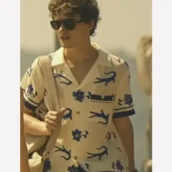 Sam Nivola Crocodile Print Shirt