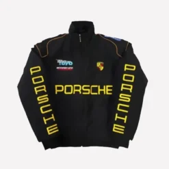 Vintage Porsche Jacket Black