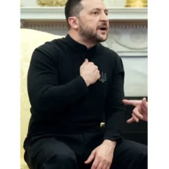 Ukraine President Volodymyr Zelenskyy Black Sweatshirt