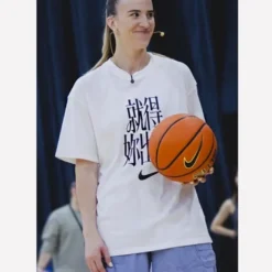 WNBA Sabrina Ionescu White T-Shirt