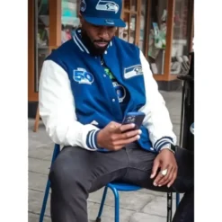 50th Season Seattle Seahawks Varsity Jacket