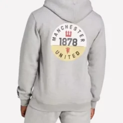 Grey Manchester United VRCT Hoodie