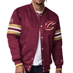 Wine Cleveland Cavaliers Scout Jacket