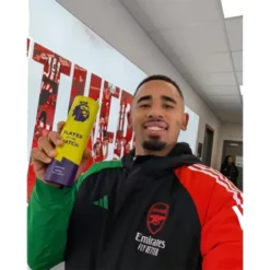 Gabriel Jesus Arsenal Addidas Puffer Jacket