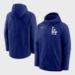 LA Dodgers Zip-Up Hoodie Jacket
