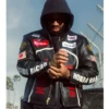 Vanson Larry Honda Racing Black Leather Jacket