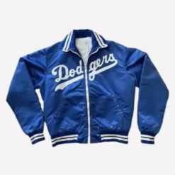 Los Angeles Dodgers Fernando Valenzuela Blue Satin Jacket