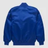 Los Angeles Dodgers Jackie Robinson Blue Full-Snap Satin Jacket