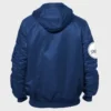 Los Angeles Dodgers New Era x Alpha Bomber Blue Jacket