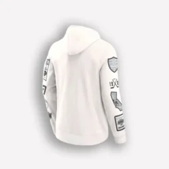 Los Angeles Kings Letterman Hoodie White