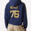 ERL Venice Football Hoodie Blue