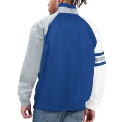 Royal Elite LA Dodgers Pullover Half Zip Jacket