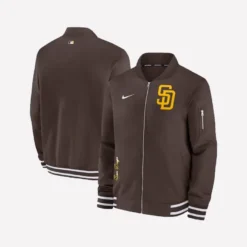 2025 San Diego Padres Brown Authentic Jacket