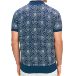 The White Lotus Patrick Schwarzenegger Medallion Print Shirt