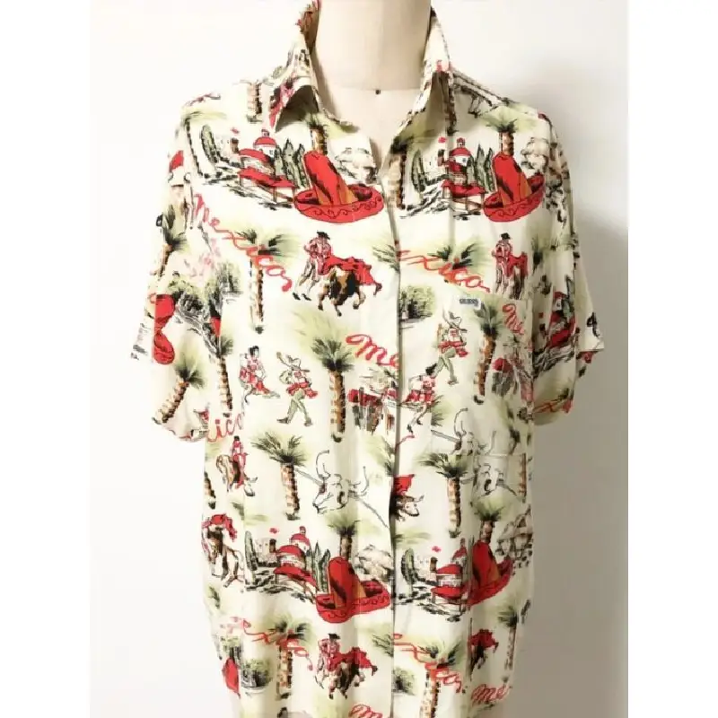 The White Lotus S03 Rick Hatchett Mexican themed Shirt Rick Hatchett The White Lotus Season 3 Walton Goggins Mexican-themed Shirt