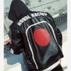 Larry Honda Racing Black Leather Jacket