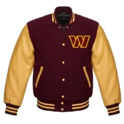 Washington Commanders Letterman Jacket