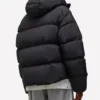 Y3 Black Puffer Jacket for Men