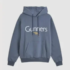 2025 Arsenal Gunners Oversized Blue Hoodie