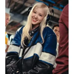 Mimai GP ROSÉ 2025 Leather Racer Jacket