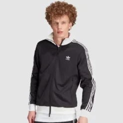 Adidas Originals Beckenbauer Classics Track Top Trainings Black Jacket