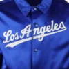Blue Los Angeles Dodgers 1962 Satin Windbreaker
