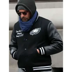 Bradley Cooper Black Eagles Varsity Jacket