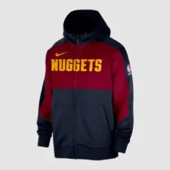 Nike Authentic Denver Nuggets On-Court Showtime Performance Full-Zip Hoodie