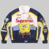 Jeff Hamilton Supreme SpongeBob SquarePants White Jacket