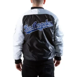 Los Angeles Dodgers Tri-Color Satin Jacket